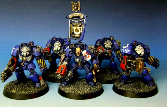Ultramarine Terminators by thirdechelon