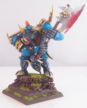 Beastmen Doombull Minotaur by candypalmer