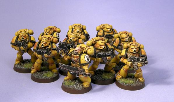 Imperial Fist Tac Squad by Jarrett