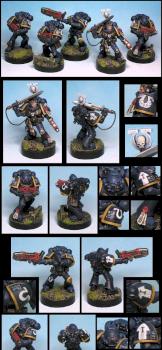 Ultramarines Tactical Combat Squad by winterdyne