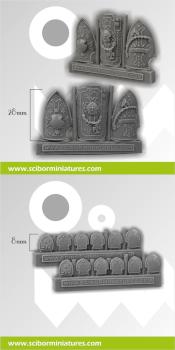 Conversions parts from Scibor Monstrous Miniatures by Scibor