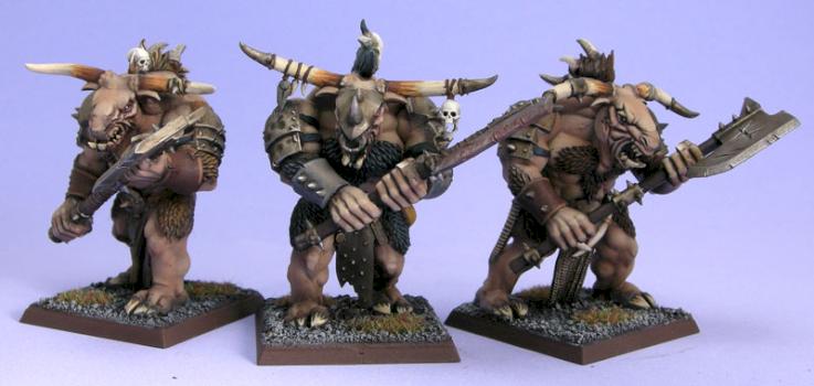 Beastmen Minotaurs by Jarrett