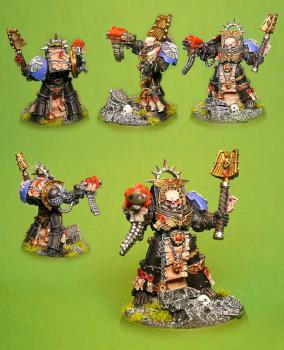 Space Marine Terminator Chaplain by FRAg