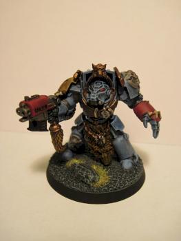 Space Wolves Terminator Wolf Guard by pompeychiv