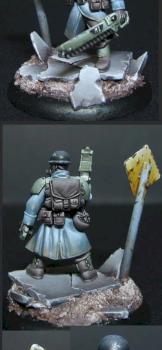 Steel Legion sergeant by Routaporsas