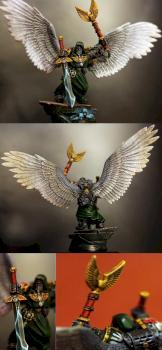Dark Angels Interrogator-Chaplain Asmodai by Zubr