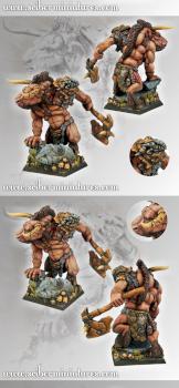 Minotaur Chieftain from Scibor Monstrous Miniatures by Scibor