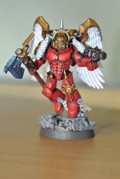 Blood Angels Sanguinary Captain by gunsniper24x