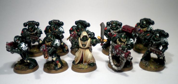 Dark Angels Squad Damas by ranger1977