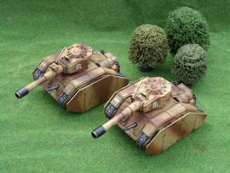 Leman Russ Battle Tanks by Syph