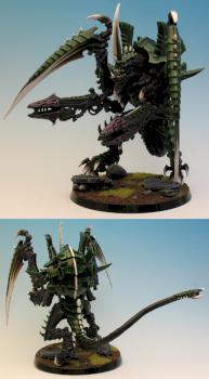 Tyranid Hive Tyrant by sirean syan