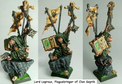 Skaven Clans Pestilens Plague Priest by Darkmaw