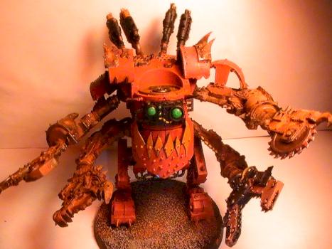 Evil Sunz Ork Deff Dread(New Kit) (WIP) by Autarch Andrew