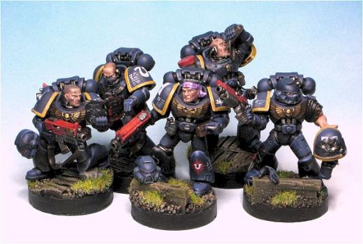 Ultramarines, relaxed. by winterdyne
