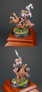 Durthen, Dwarven Berserker on Boar (14451) by gerlan