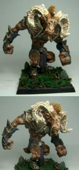 Beastman of Chaos Cygor by Darkmaw