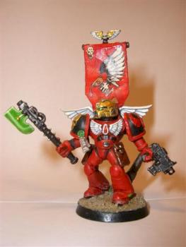 Blood Angels Vet. Sarge by FrinzPranz