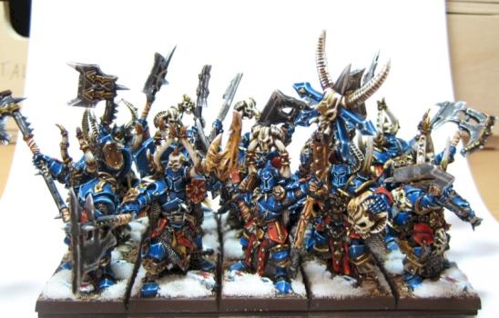 Chosen Chaos Warriors by trollslayer