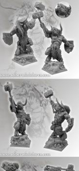 Minotaur Warrior from Scibor Monstrous Miniatures by Scibor