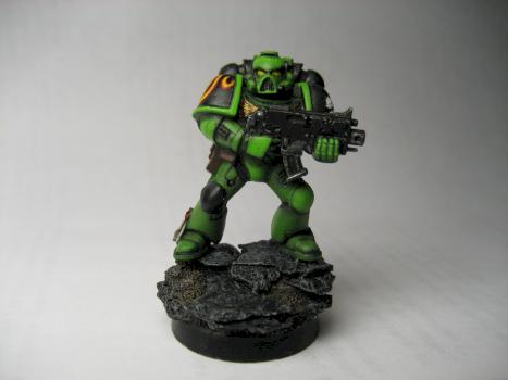 Space marine Salamander by nikagruzin