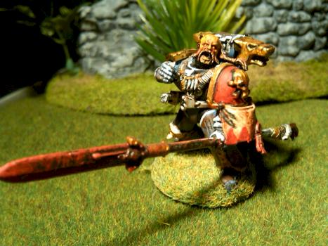 Wolf Guard with Spear by markotan
