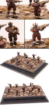 The Infantry - Cadia's Red Eagles by Paaschburg
