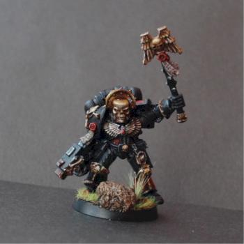 Blood Angels Chaplain by untitled_musketeer