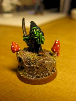 Cheeky Night Goblin giving the finger... by tattooedbatman