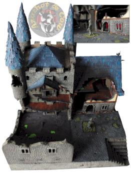 Manoir de Mordheim by azathothprime