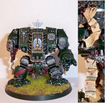 Dark Angels Dreadnought "Brother Deres" by Killer Bee