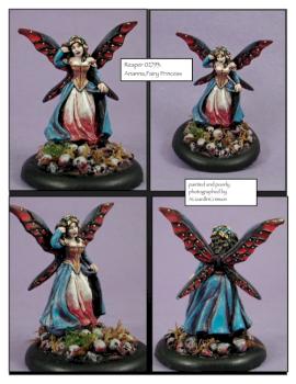 fairy princess doused in blod by ALizardInCrimson