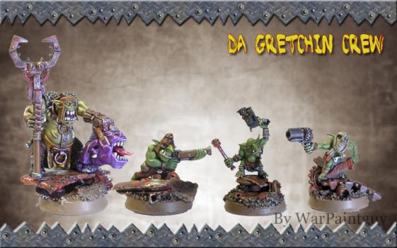 40k Ork gretchin by WarPaintGuy