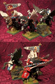 Bretonnian Pegasus command by szeli