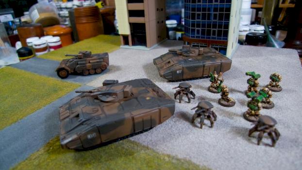 15mm Old Crow Tanks by inrepose