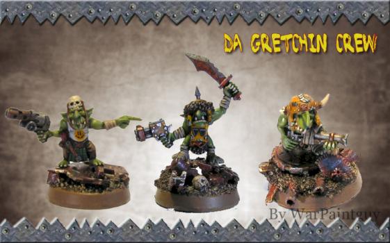 40k Ork gretchin by WarPaintGuy