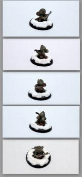 Reaper Miniatures Mousling Christmas Caroler by The_Iron_Painter