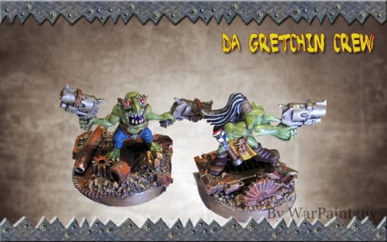 40k Ork gretchin by WarPaintGuy