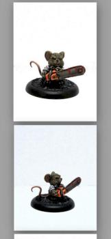 Reaper Miniatures Mousling Zombie Hunter by The_Iron_Painter