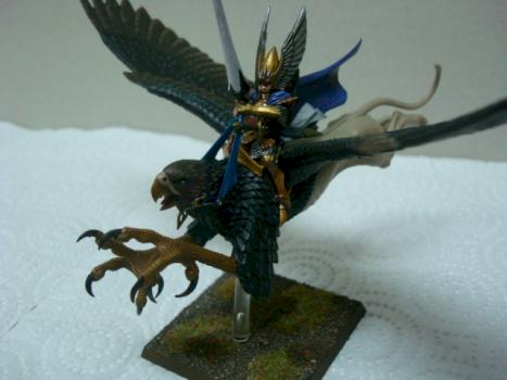 High elf hero on Griffon 2 by wolveab