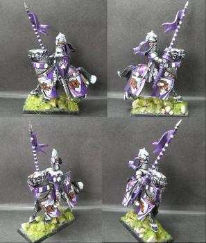 Warhammer Bretonnian Knight of Ballistic Bear by tinman755