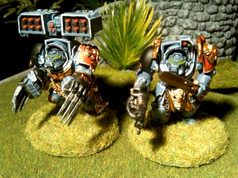 Wolf Guard heavy weapons by markotan