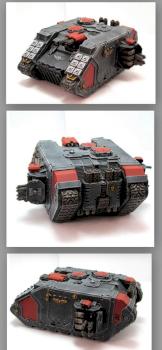 Space Marine Blood Angels Land Raider by The_Iron_Painter