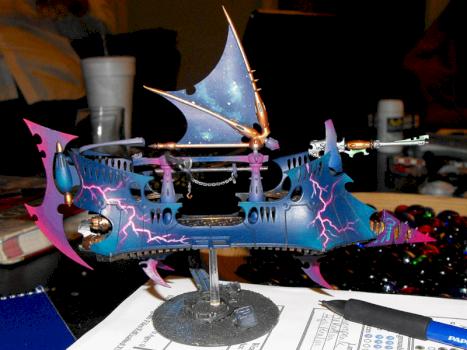 Dark Eldar Raider by theironjef