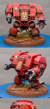 Blood Angels Dreadgnought by Galapagoose