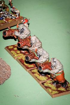 Ogros Sueltafuegos- ogre gunfire by kanpasoslargos