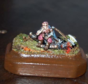 gimli on dead urukai by Irmo