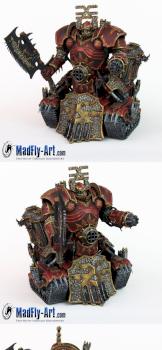 Khorne Lord of Skulls by MadFlyArtStudio