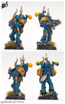 Betterscale Chaos Space Marine by GoblinArt