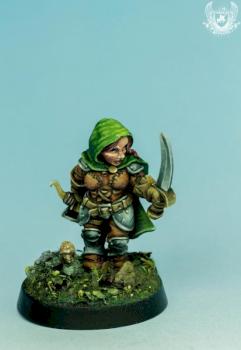 Scout Female Dwarf by KnightBrushStudio
