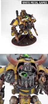 Bad Moons Looted Ork Knight Titan painted by White Metal Games by White Metal Games
